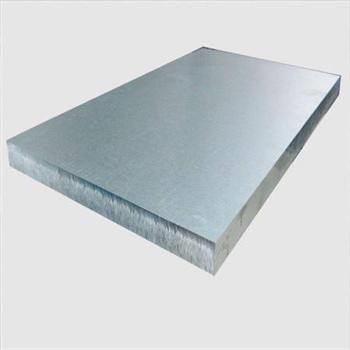 China custa unha placa de aluminio pulido grosa de 1/8 de polgada para o coche 