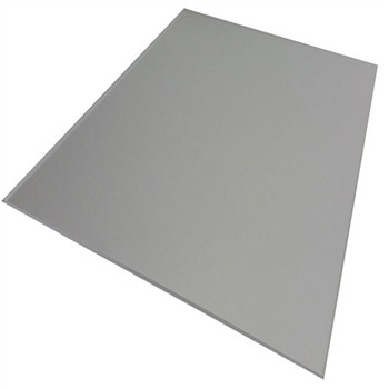 Comercio por xunto (1050 1060 1070 3003 5052 5083 5086 5754 6061) Placa de relieve a cuadros de aleación de aluminio 