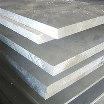 Chapa / placa de aluminio 5052, 6061, 7075, 7050 para construción e construción 