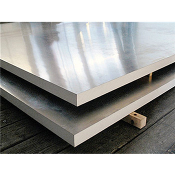 Espesor 0,063 polgadas Placa de folla de aluminio ondulada en stock 