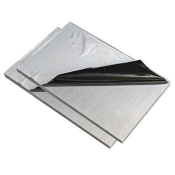 Placa de rodadura de aluminio de diamante negro 6061 para protexer paredes 