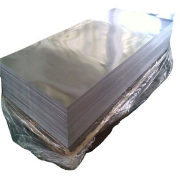 Aluminio liso / plano / placa con película PE 1050 1060 1100 1235 3003 3102 8011 
