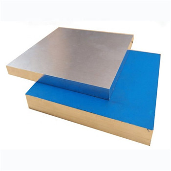Placa de aluminio de calidade comercial 5052 Placa de aluminio de 4'x8 'para caixa de ferramentas de remolque 