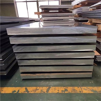 Material de construción 1100 3003 Chapa de aluminio ondulado trapezoidal de aluminio laminado en frío 