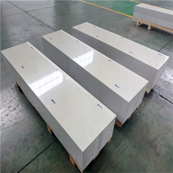 Folla de aluminio de cor branca para refrixerador interior 