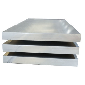 6061 T6 ou T651 / 6082 T6 ou T651 / placa de aluminio laminada de espesor medio para a industria aeroespacial e ferroviaria 