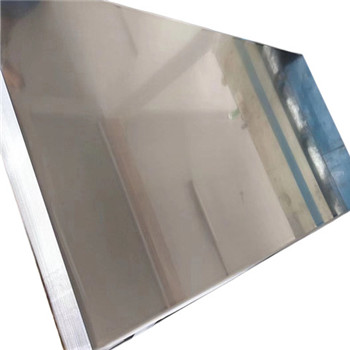 Chapa de techo de aluminio grosa de 0,5 mm de alto trapezoidal para cinc 