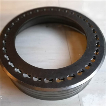 Brida de aceiro inoxidable para tubos roscados forxados estándar DIN por xunto profesional 